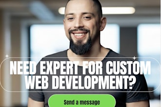 do custom web development