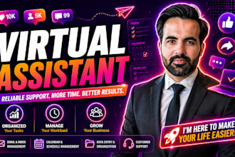 be your executive virtual assistant