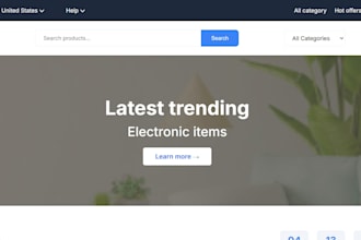build responsive frontend website for you