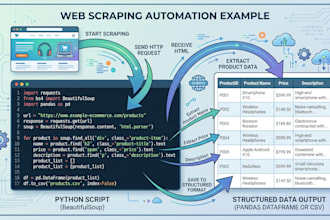 python automation web scraping, file processing, task scheduling