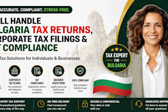 handle bulgaria tax returns, corporate tax filings, and vat compliance