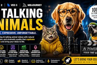 create funny ai talking animal, ai avatar talking ai animal, dog talk video