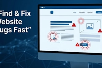 do website QA testing with detailed bug tracking reports