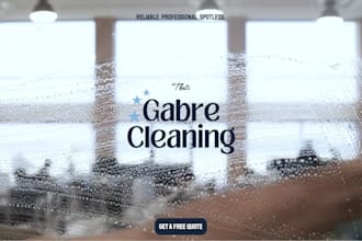 a modern website with clean UI and smooth animations