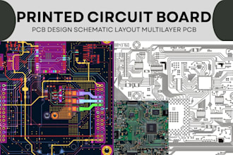 do pcb design, circuit design, pcb layout, schematic design, pcb prototyping