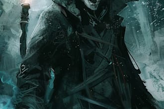 do fantasy acharacter , fantasy, and horror character art