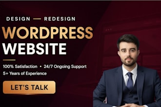 design or redesign wordpress website for business growth
