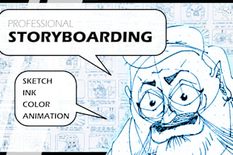 draw storyboards for animation