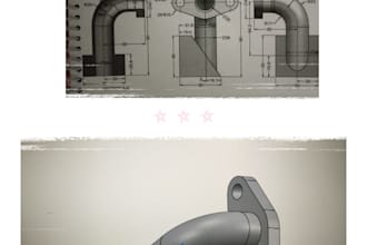 design professional 3d cad models for vmc machining