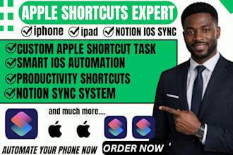 apple shortcuts automation ios workflow siri commands api webhook json multi app