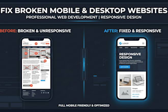 fix the responsive layout of your website for all devices