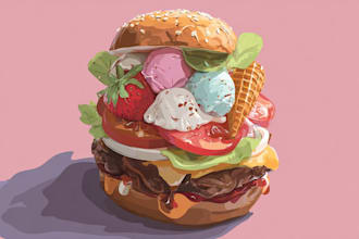 design food pop art