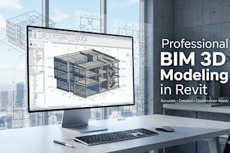 design bim 3d revit models for architecture and construction