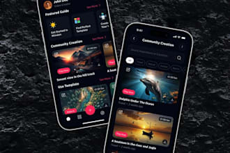 build ai video generator app, video editing app, ai image generator app
