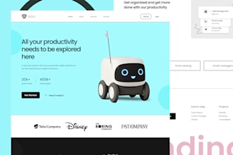 create high converting saas UI UX design and figma prototype