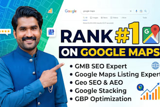 do google my business optimization, ranking, local SEO, map