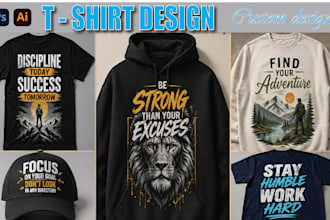 design amazing t shirt typography graphic t shirt design head cap