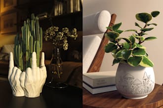 design a 3d printed vase for you