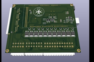 create pcb layout and schematic design