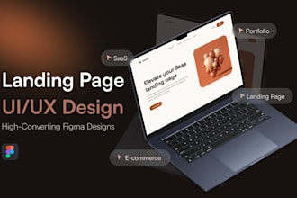 design figma landing page ui ux website landing page ui design figma website