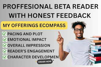 beta read romance, fantasy,  horror and provide detail feedback