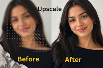 upscale and fix your blurry images with sharpness