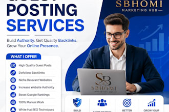 provide guest posting and link building