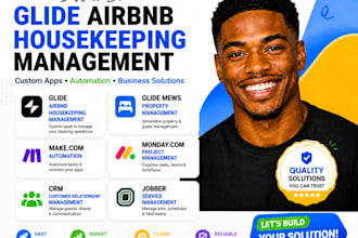 do glide airbnb housekeeping management glide mews makecom monday com crm jobber