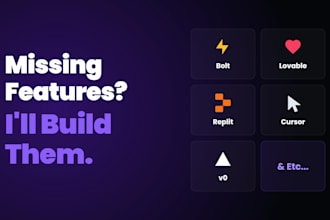 add features to your vibe coded or ai generated website