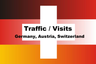 send german visits, traffic germany,  switzerland, austria