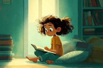 children picture book editor, children illustration children