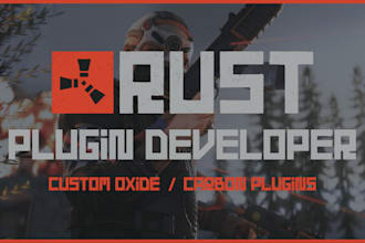 create or modify plugins for your rust server