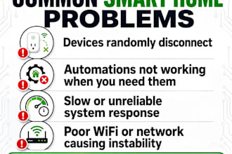 fix your smart home, automation and wifi issues fast