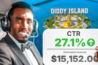 design high CTR youtube thumbnails