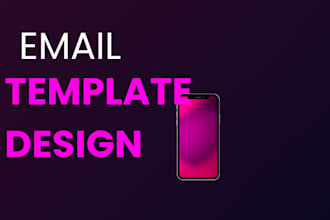 design amazing email template