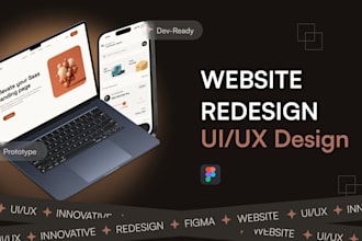 website redesign ui ux design figma website ui design web ui ux figma redesign
