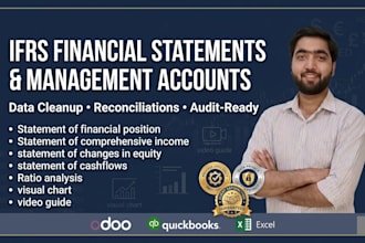 prepare ifrs financial statements profit and loss and management accounts