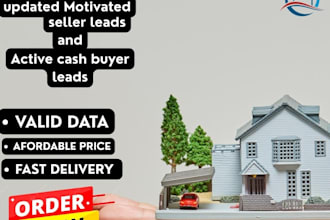 provide motivated seller and active cash buyer leads for USA