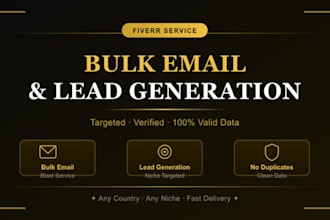 do b2b lead generation, bulk email collection, and targeted