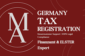 handle your german finanzamt tax registration and elster filings