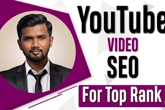 optimize SEO title, description and tags for youtube videos