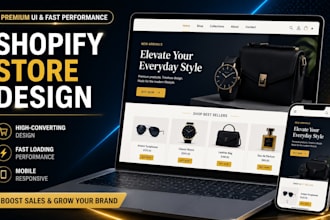 design a custom shopify store with liquid customization
