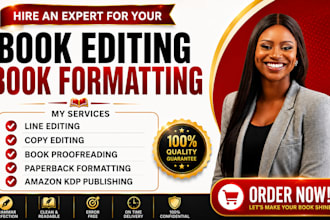 do book editing and formatting, developmental book editor, paperback formatting