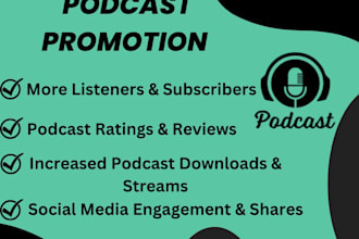 do podcast promotion increase new audience downlodes