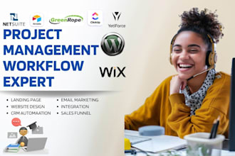 do workflow project management in greenrope netsuite airtable clickup yetiforce