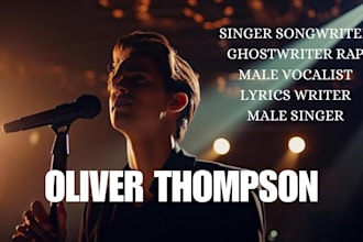 sing male vocals, songwriter, pop rock rnb male singer