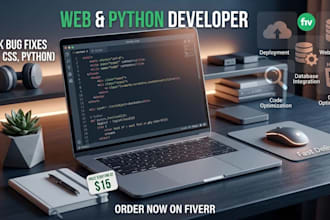 build a responsive landing page or fix web bug