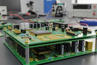 develop manufacturing ready pcb design with schematic, bom and gerber