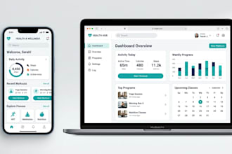 design modern UI UX for web and mobile apps