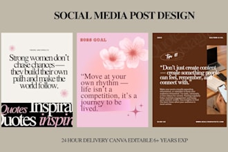 design canva instagram post facebook post social media
